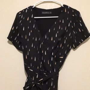 ModCloth Raindrop Wrap Dress